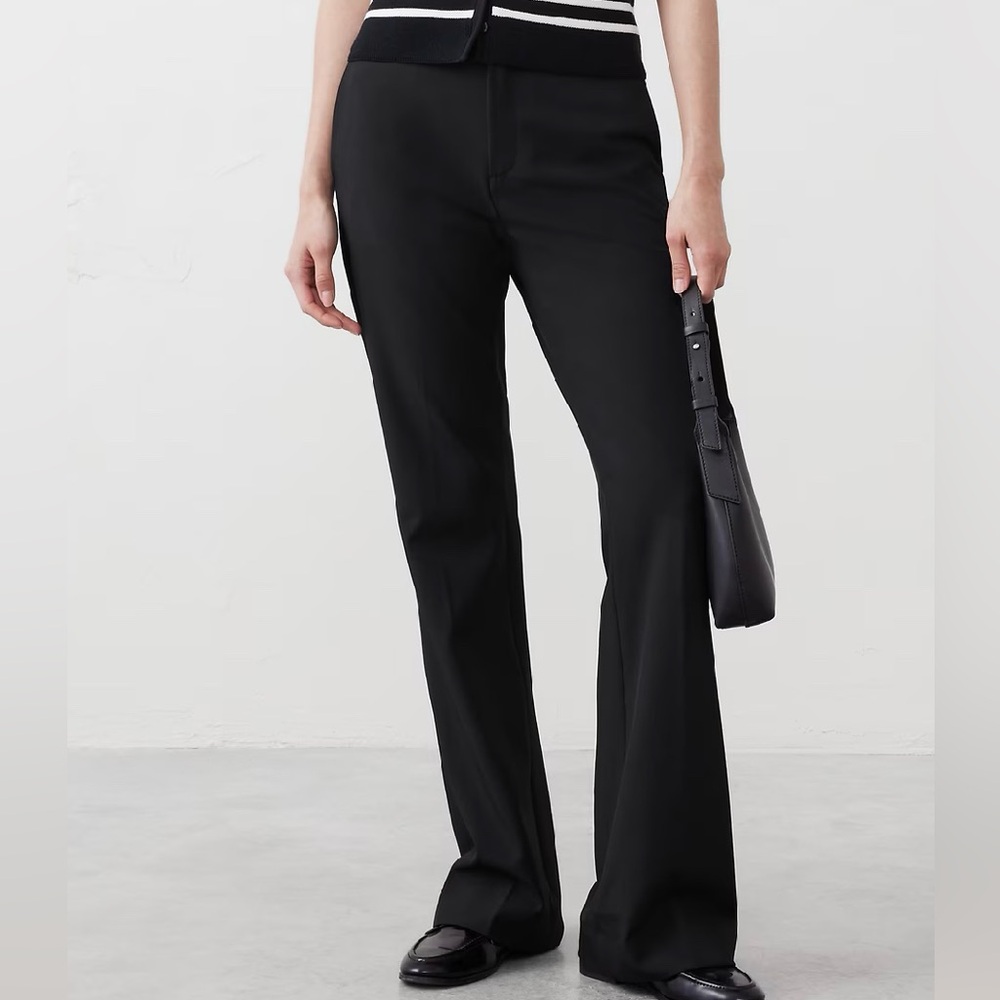 Banana Republic Charcoal Trousers